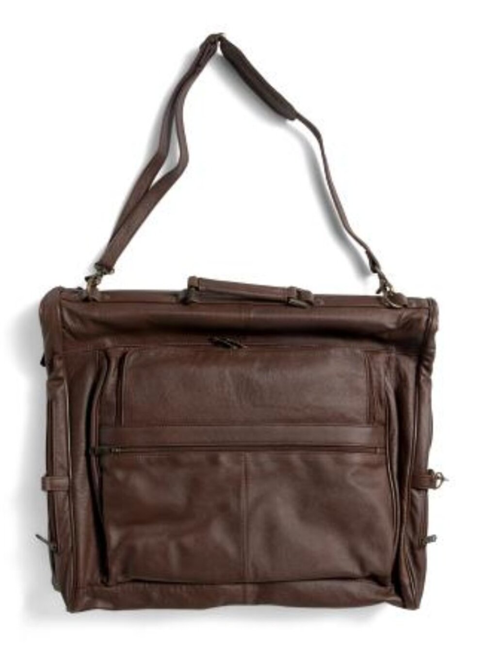 AMERILEATHER Leather Three Suit Garment Bag
